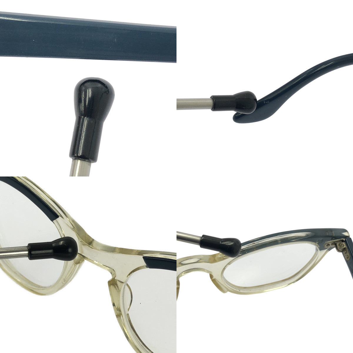 TART OPTICAL | LEADING LIZ 雙色眼鏡 | 男女通用 | 尺寸 46 x 24 | 海軍藍