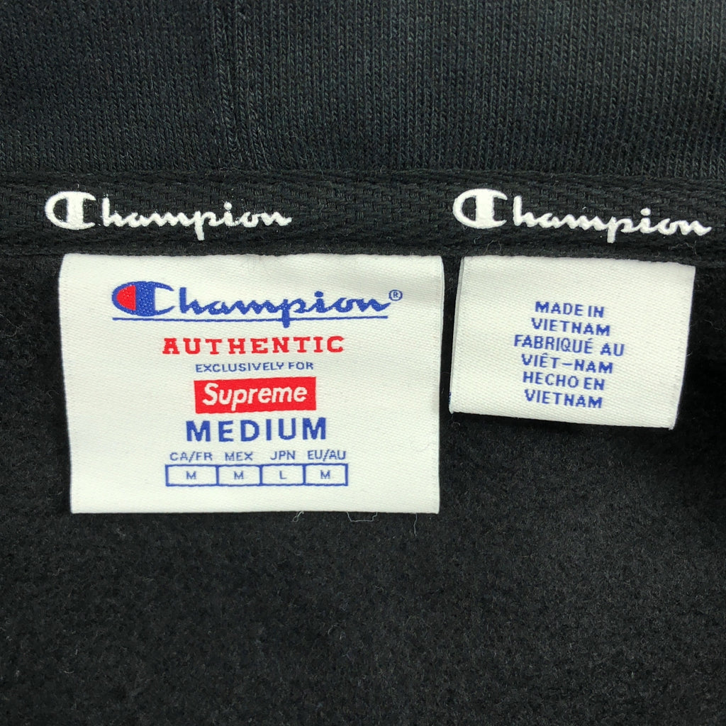 SUPREME / シュプリーム | 2024SS | × Champion Zip Up Hooded Sweat shirt / チャンピオン ジップアップ フーディ スウェット シャツ | M | メンズ
