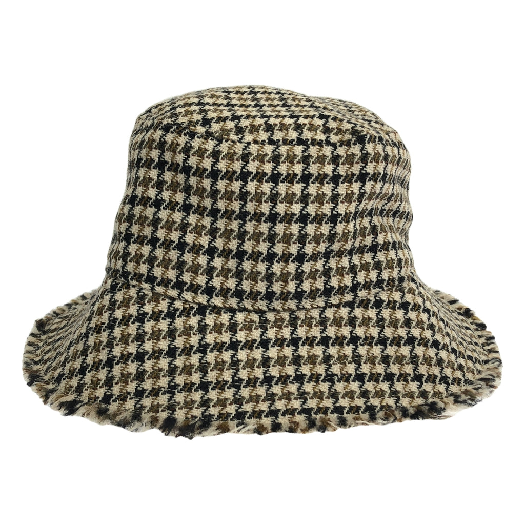 Paul Smith / ポールスミス | 千鳥格子 カットオフ バケットハット 帽子 | マルチカラー | レディース
