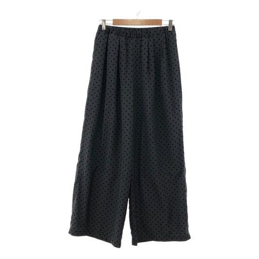 VERMEIL par iena | 2023SS | Dot wide pants | 38 | Women's