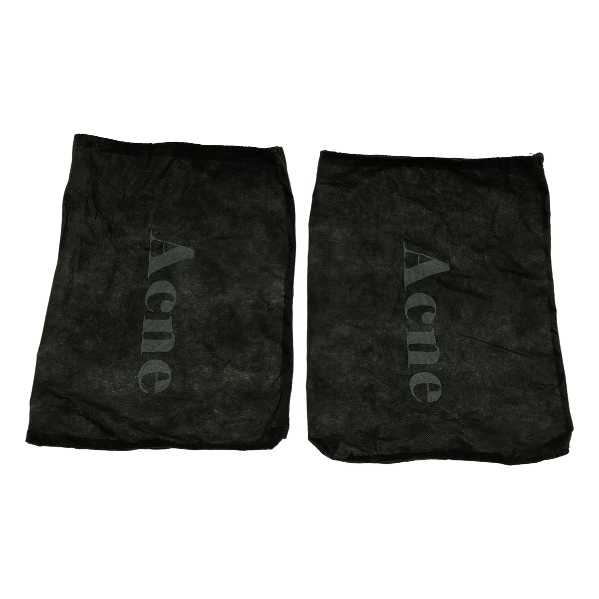 Acne / 여드름 | 가죽 사이드 고어 힐 짧은 부츠 | US6 | 여성