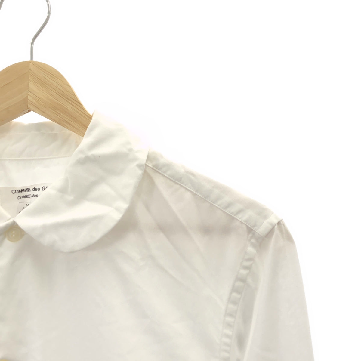 COMME des GARCONS COMME des GARCONS / コムコム | 2025SS | 製品加工 ラウンドカラー ティアード シャツ ブラウス | M |