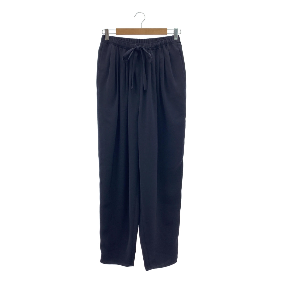 ENFOLD / 엠 폴드 | 2025AW | MANY-TUCK COCOON-PANTS 메니 탁 코쿤 팬츠 | 38 | 여성