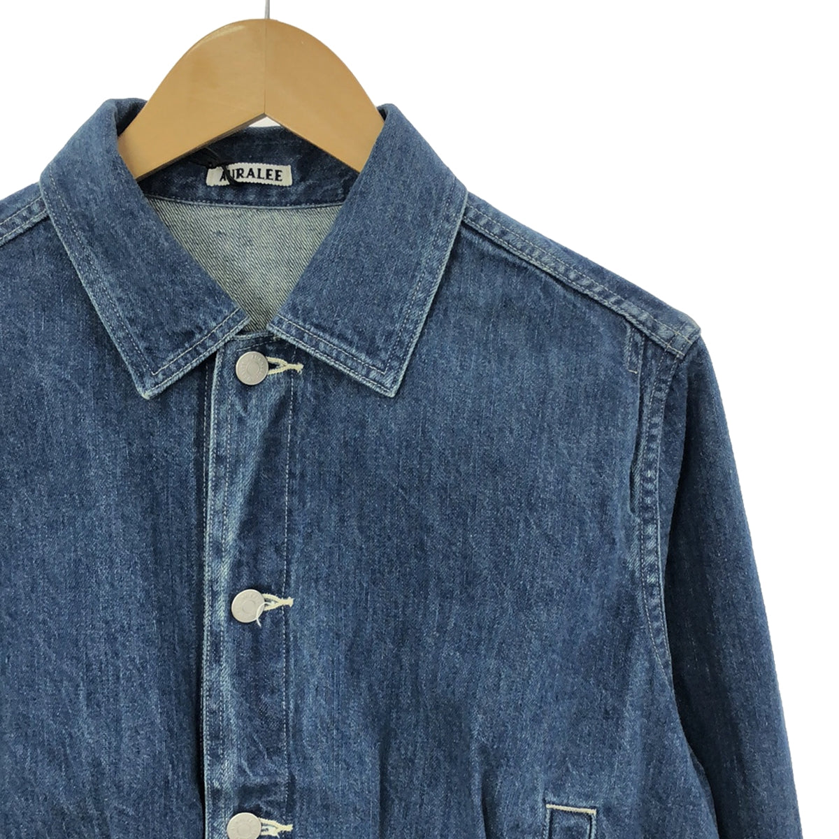 AURALEE / オーラリー | Selvedge Light Denim Blouson / デニム ブルゾン ジャケット | 1 | – KLD