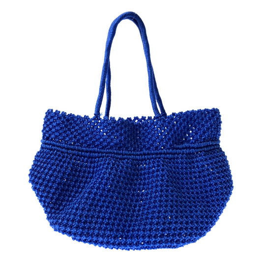 [Good Condition] AFRICAN SQUARE | Nylon Handbag | Blue | Women's