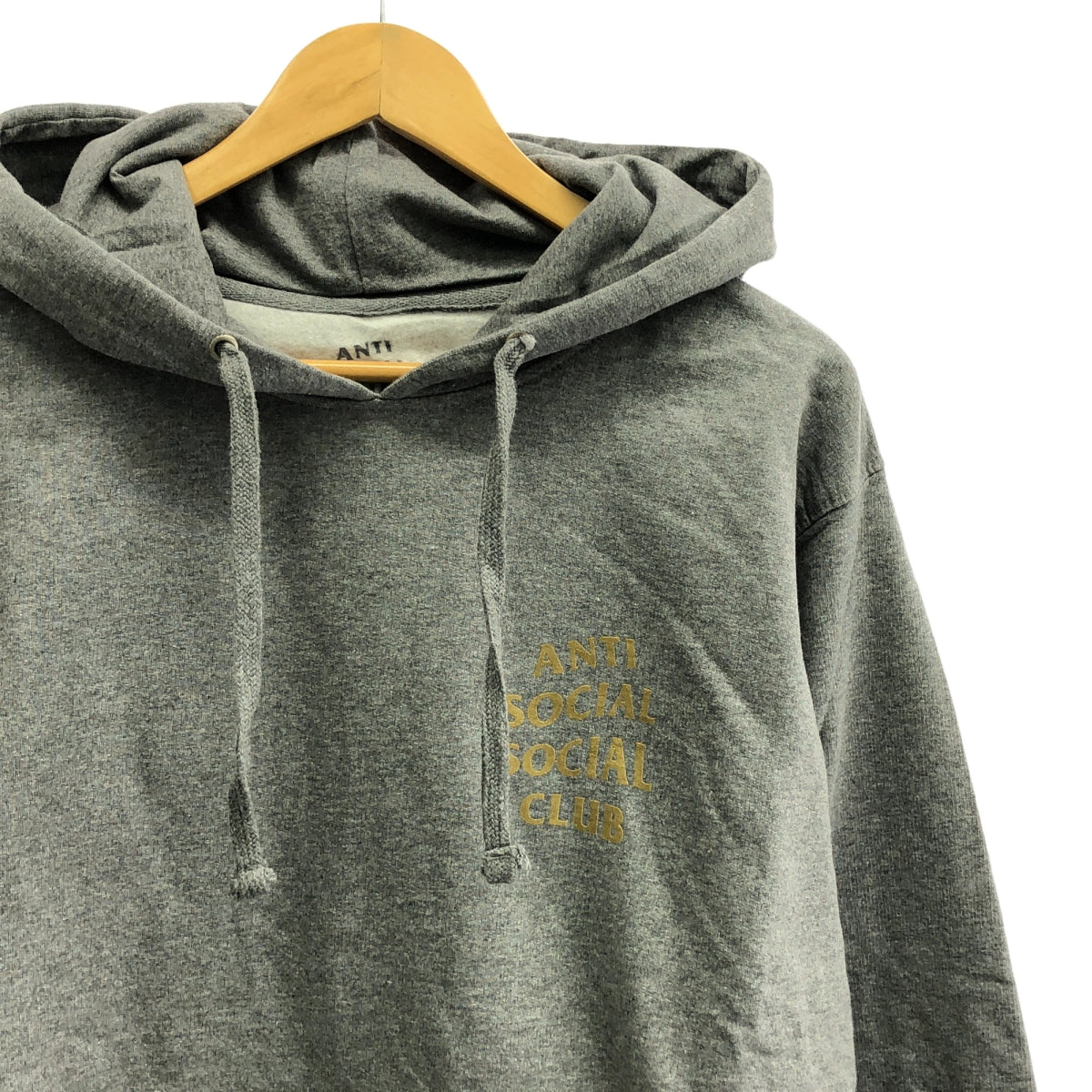 【美品】  ANTI SOCIAL SOCIAL CLUB / アンチソーシャルソーシャルクラブ | METAL GEAR SOLID HOODY スウェットパーカー | M | グレー | メンズ