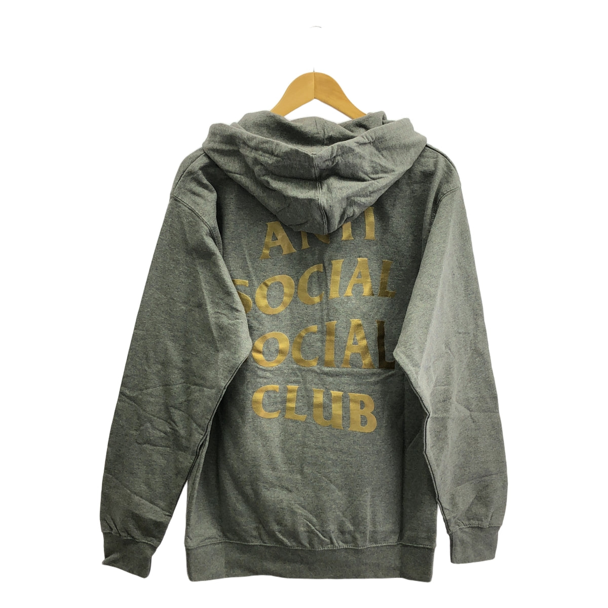 【美品】  ANTI SOCIAL SOCIAL CLUB / アンチソーシャルソーシャルクラブ | METAL GEAR SOLID HOODY スウェットパーカー | M | グレー | メンズ