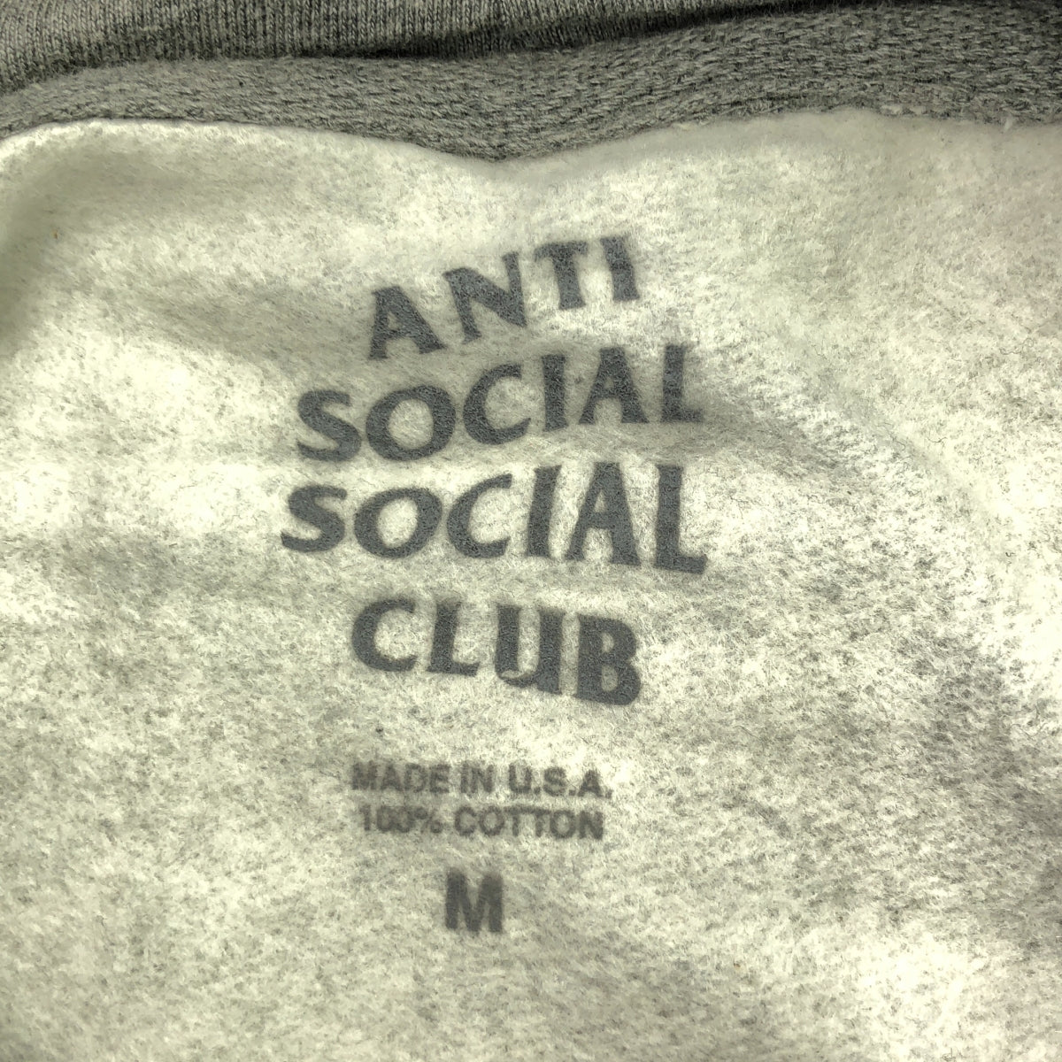 【美品】  ANTI SOCIAL SOCIAL CLUB / アンチソーシャルソーシャルクラブ | METAL GEAR SOLID HOODY スウェットパーカー | M | グレー | メンズ