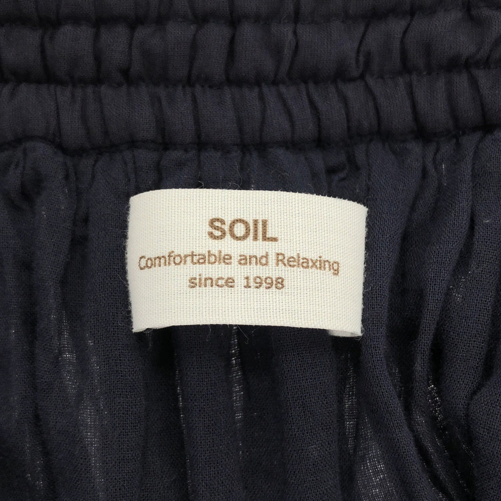 SOIL | 棉質褶皺休閒裙 | 2 號 | 女款