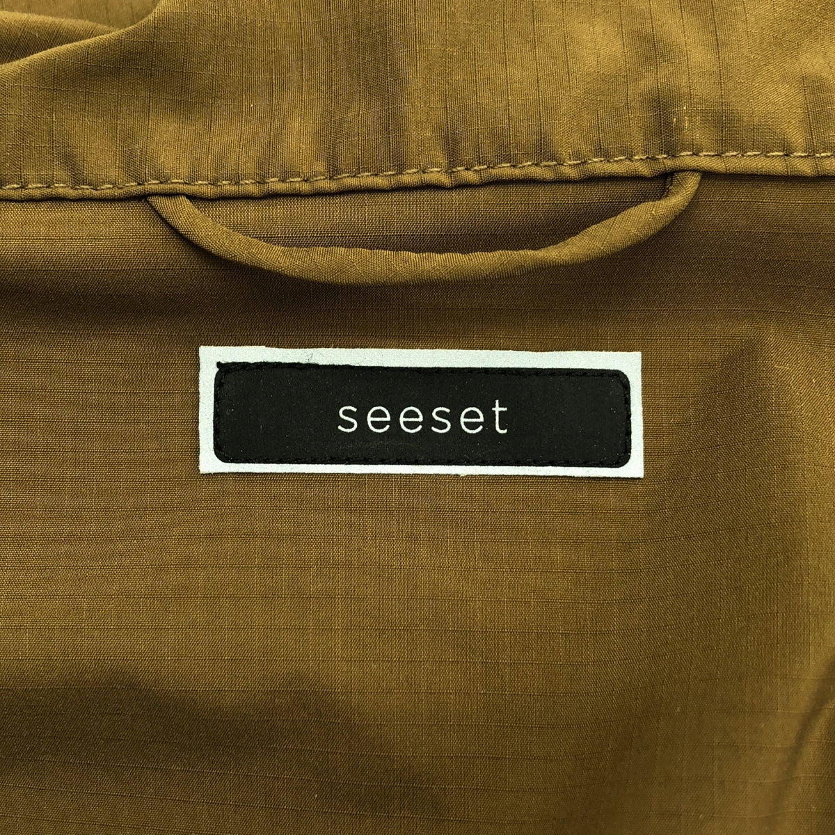 seeset / シーセット | ナイロン ショート丈 ブルゾン ジャケット | F | レディース