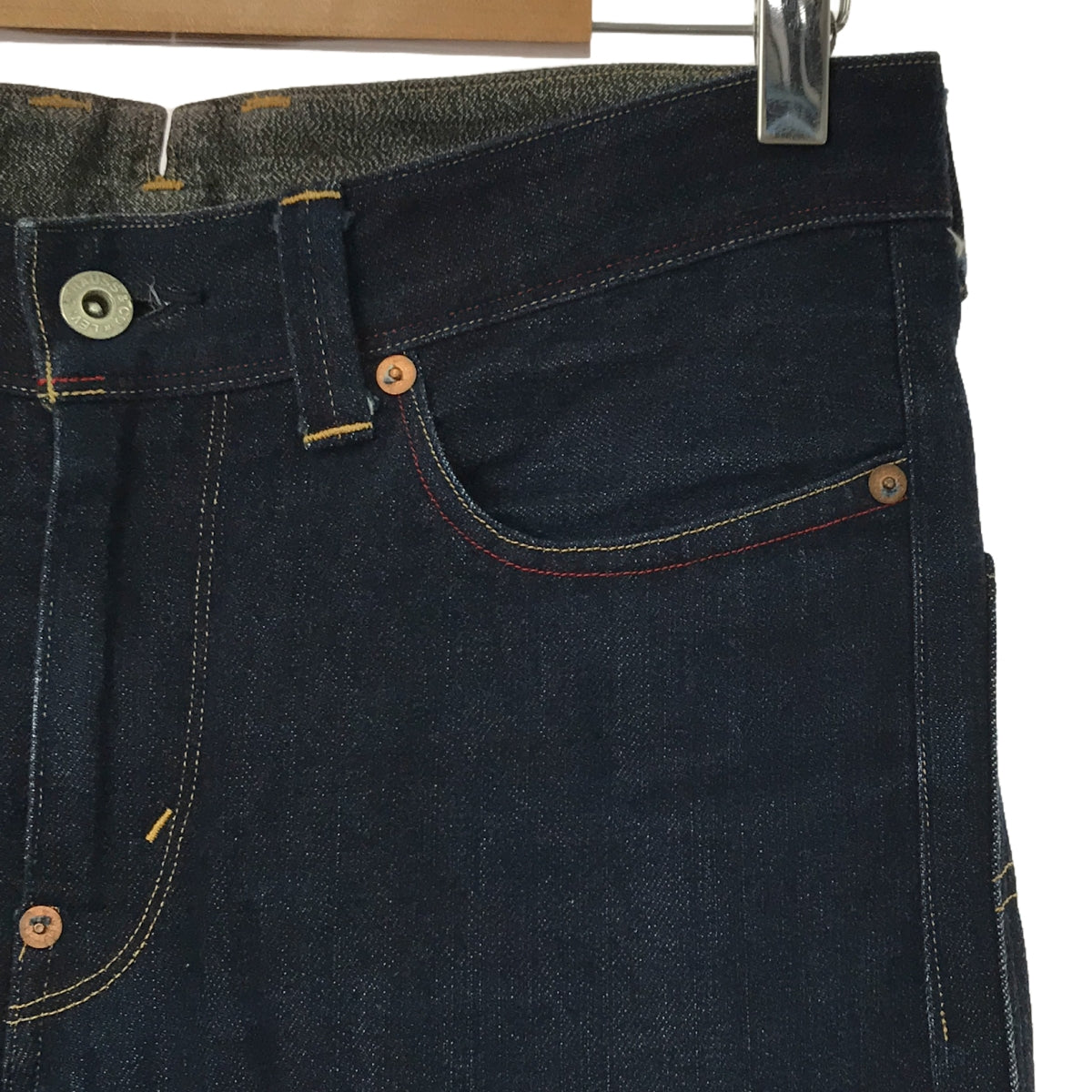 JUNYAWATANABE COMMEdesGARCONS MAN / ジュンヤワタナベマン | 2012AW | × Levi's / リーバイス 立体裁断 デニムパンツ | XS | インディゴ | メンズ