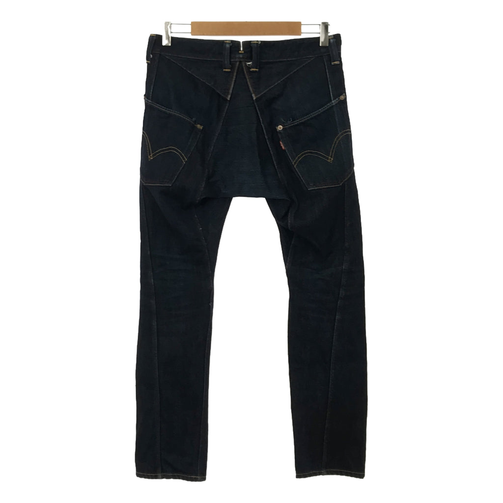JUNYAWATANABE COMMEdesGARCONS MAN / 준야와타나베만 | 2012AW | × Levi 's / 리바이스 입체 재단 데님 팬츠 | XS | 인디고 | 남성