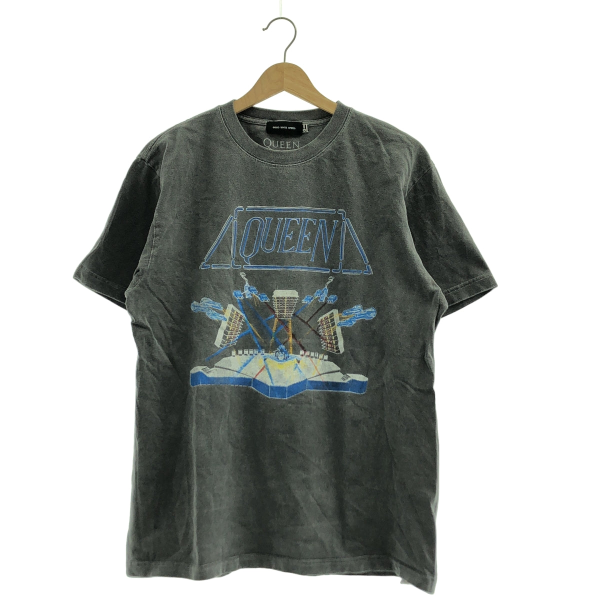 GOOD ROCK SPEED / グッドロックスピード | QUEEN クリーン ヴィンテージ加工 プリントTシャツ | F |