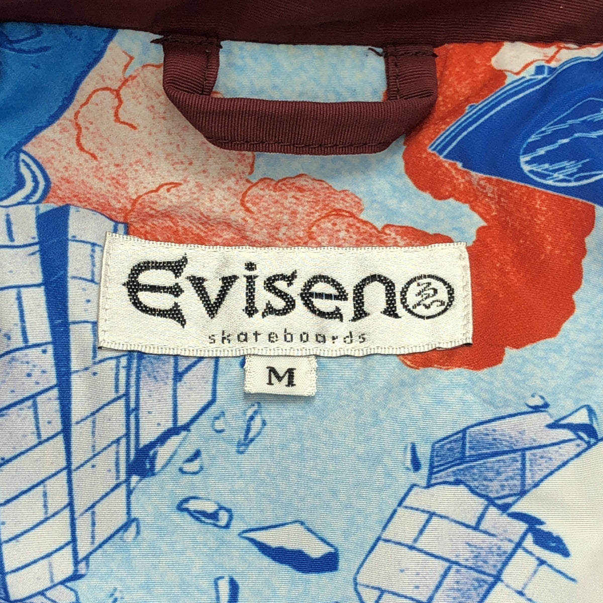 EVISEN SKATEBOARDS | 尼龍教練外套 | 全襯裡 | M碼 | 男款