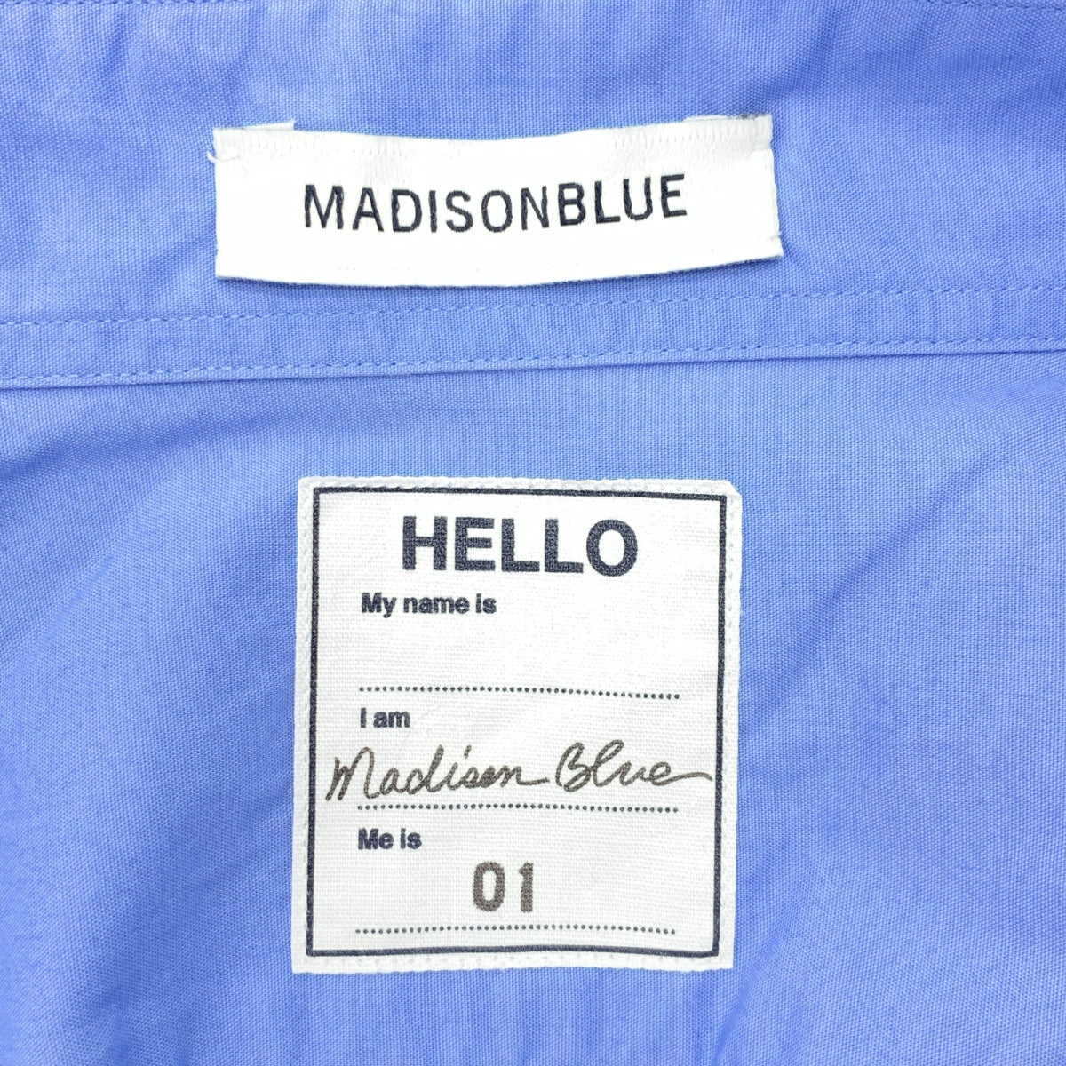 MADISON BLUE / マディソンブルー | ROUND COLLAR N MADAME ラウンドカラー シャツ | S | レディース