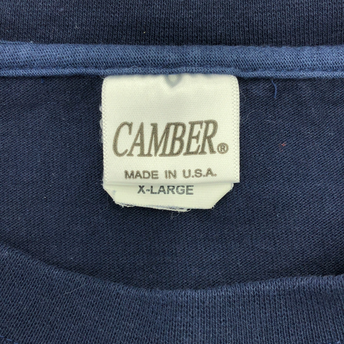 CAMBER / キャンバー | MAX WEIGHT POCKET マックス ウエイト ポケット Tシャツ | XL | ネイビー | メンズ