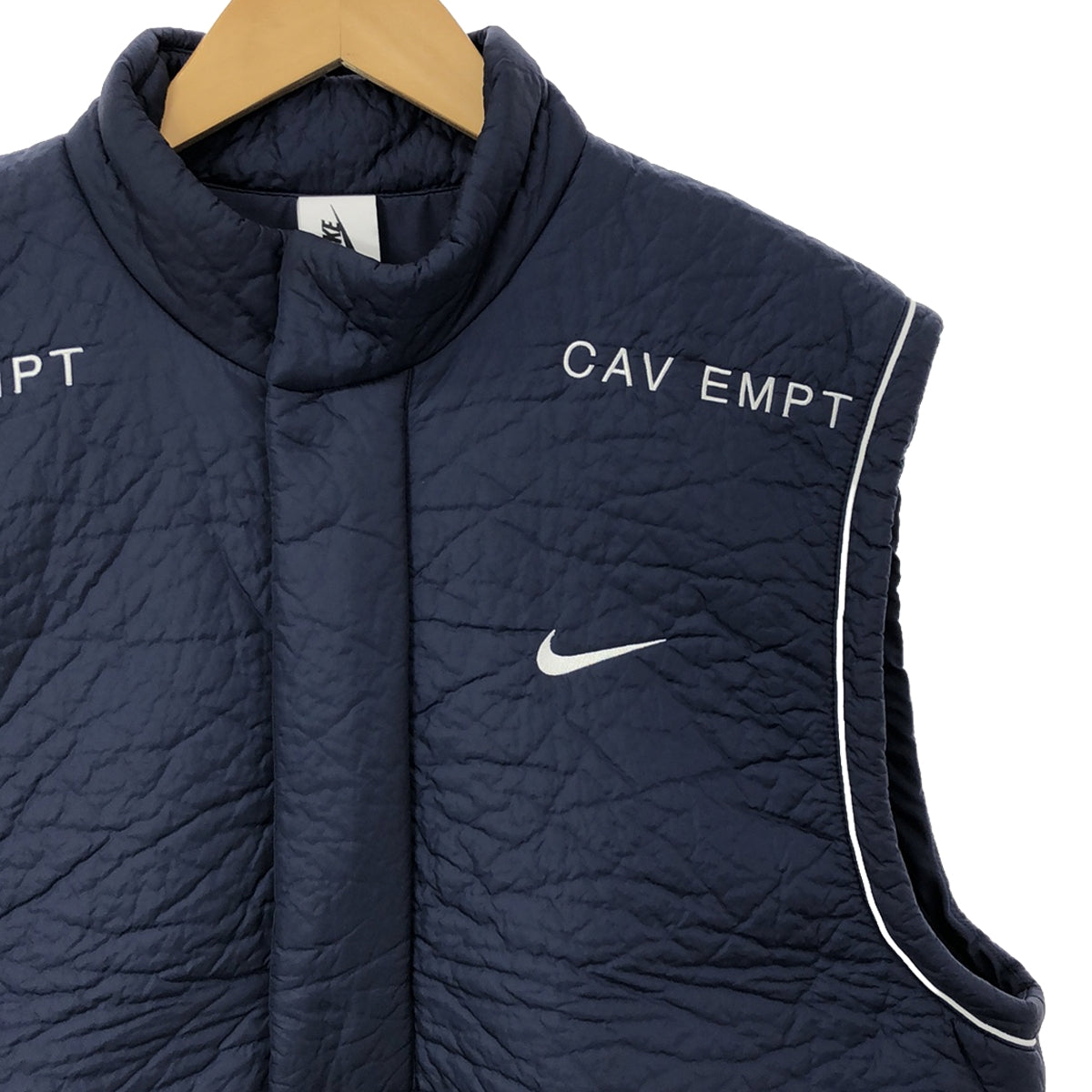 NIKE / ナイキ | × C.E CAV EMPT VEST / ハーフジップ ナイロンベスト / 総裏地 | M | メンズ – KLD