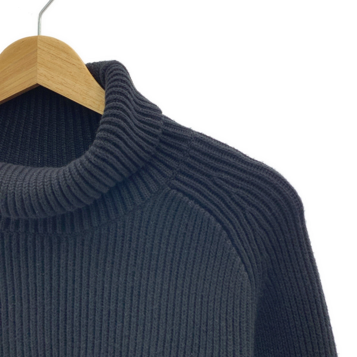 CABaN / キャバン コットンカシミヤアゼ ハイネックプルオーバー  ニット セーター caban（キャバン）の「□CABaN コットンカシミヤアゼ ハイネック