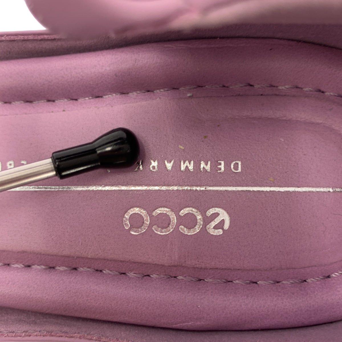 ECCO | 雕刻涼鞋 LX55 皮革涼鞋 | 尺寸 38 |