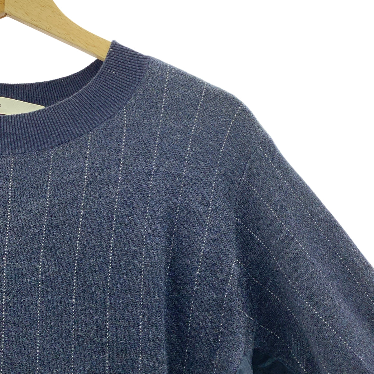 sacai luck / サカイラック | コットン リネン ドッキング ニット