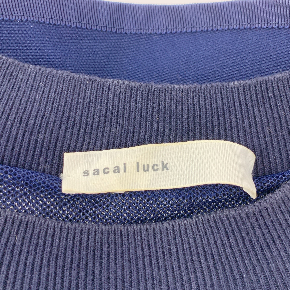 sacai luck | 棉麻針織洋裝 | 1 號 | 女款
