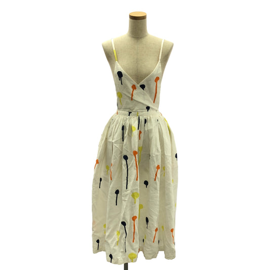 mina perhonen | 2022 s/s | hopee paint print dress | 38 | Women's