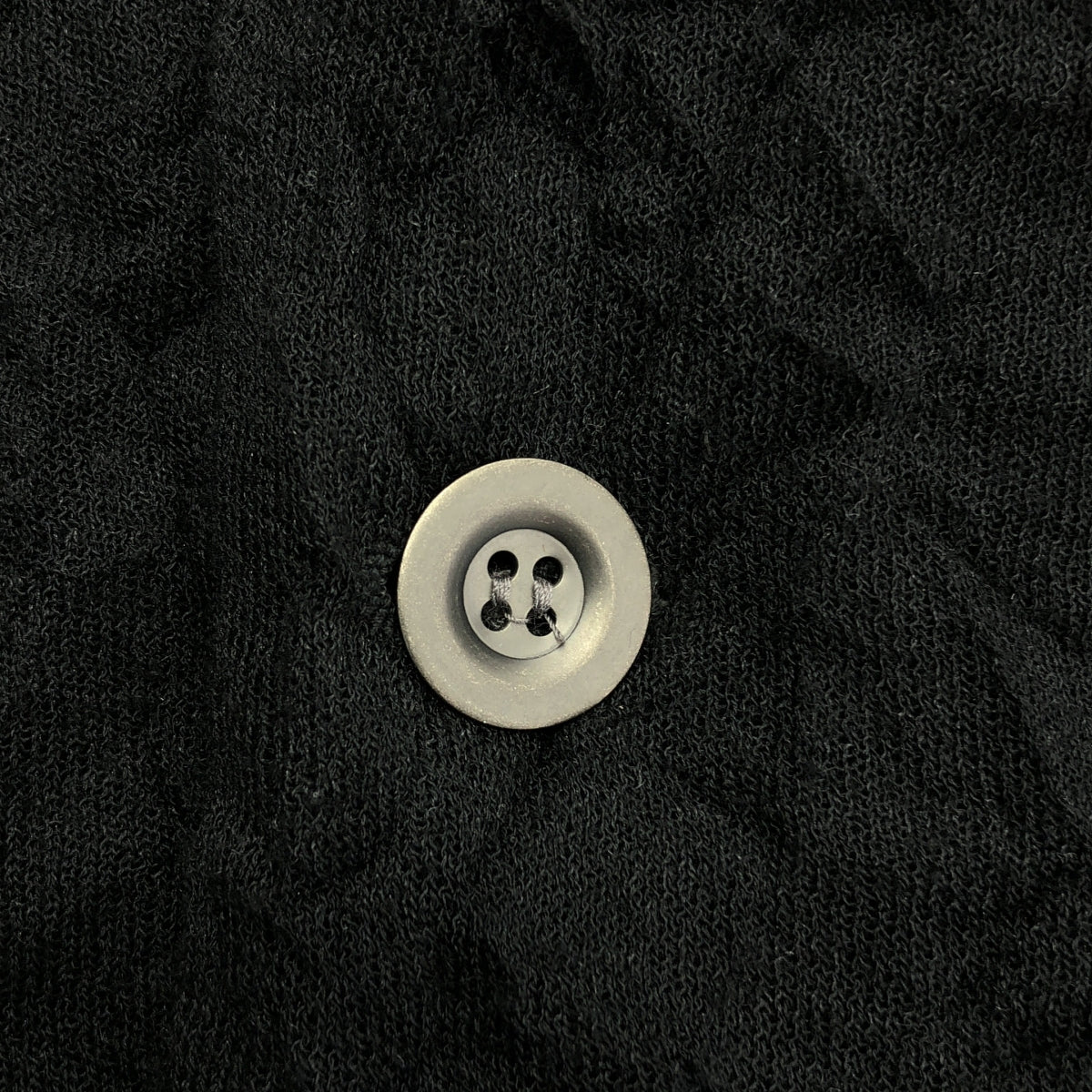 [狀況良好] Y's Red Label | 2009SS | 墊圈金屬紐扣單排扣大衣 | 3 碼 | 黑色 | 女款