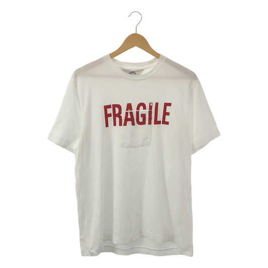 SUNSEA / サンシー | FRAGILE POCKET-T / ハンドプリント ポケットTシャツ | 3 | メンズ