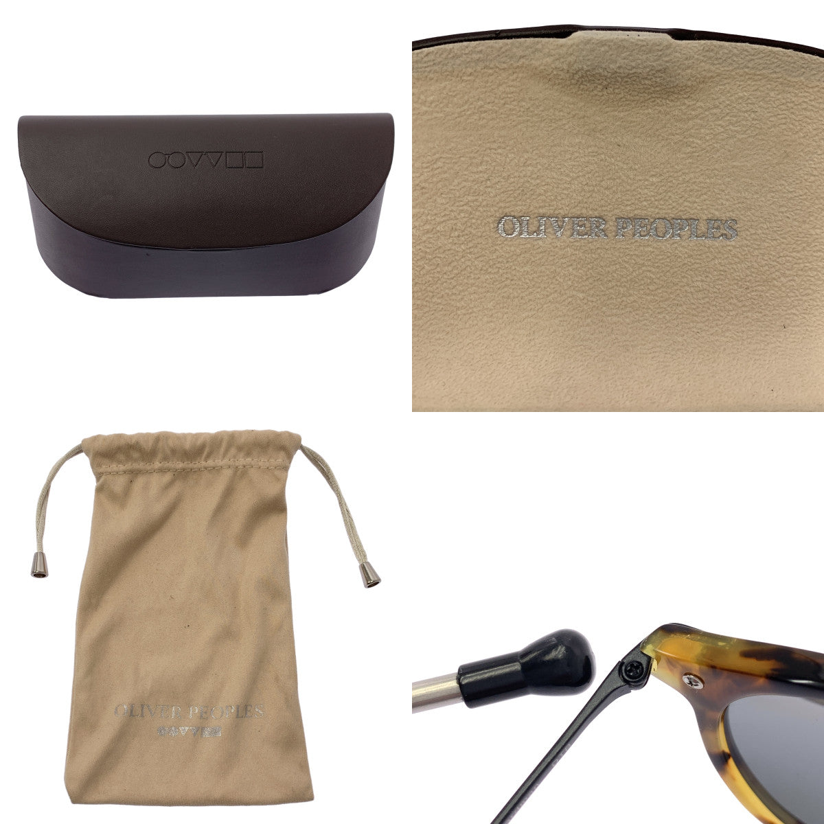 OLIVER PEOPLES / 올리버 피플스 | Hardman 콤비네이션 선글라스 안경 | 49□23-140 | 브라운