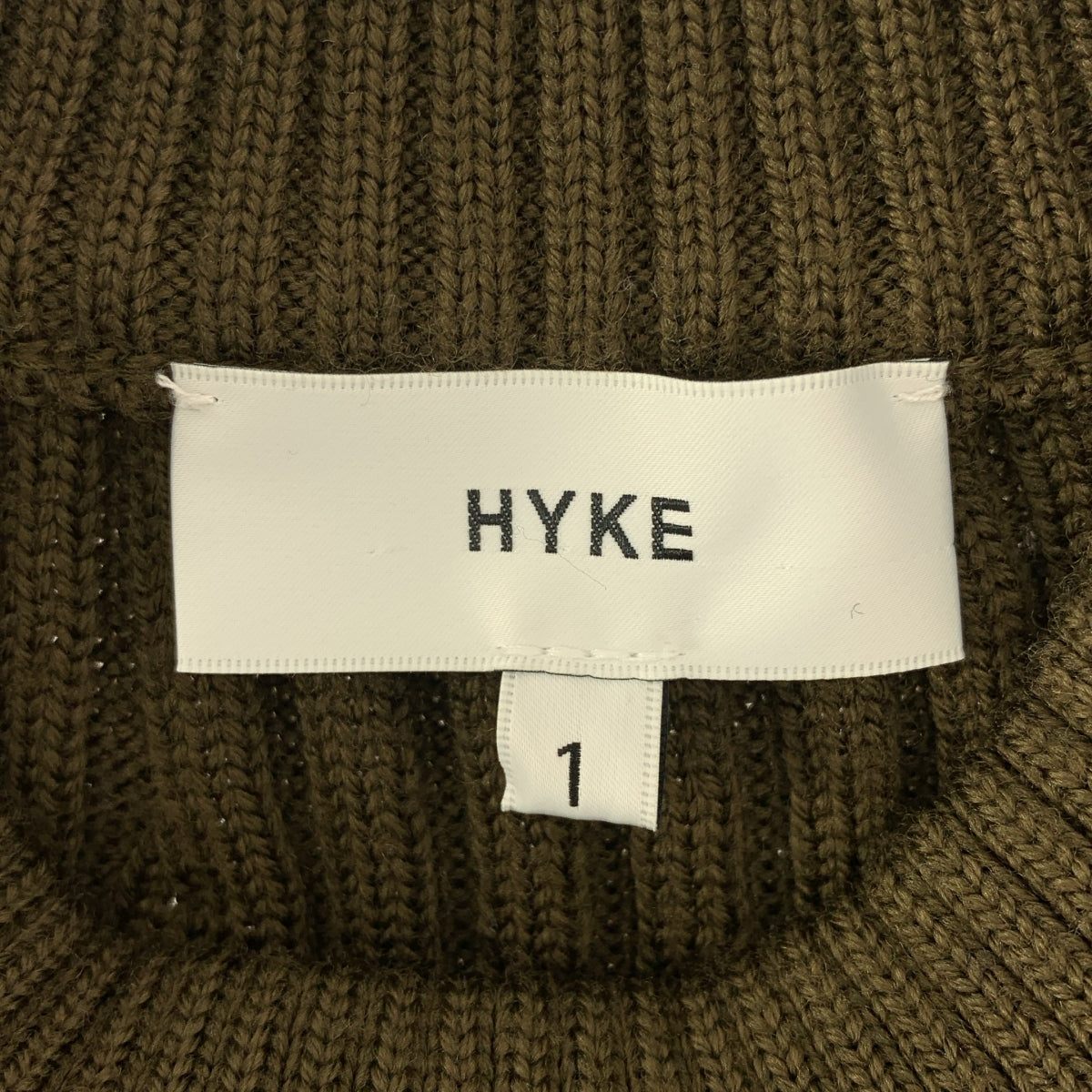 HYKE / ハイク | COMMAND SWEATER リブ コマンド セーター ニット | 1 | レディース