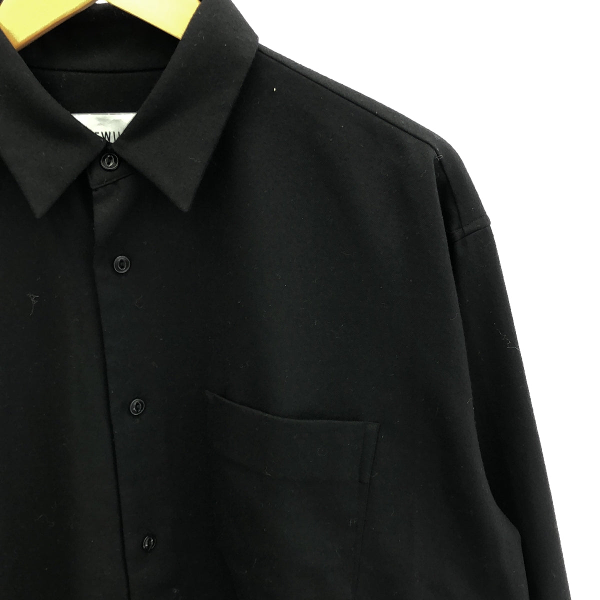 WEWILL | Wool Long Tail Overshirt | Size 3 | Men's