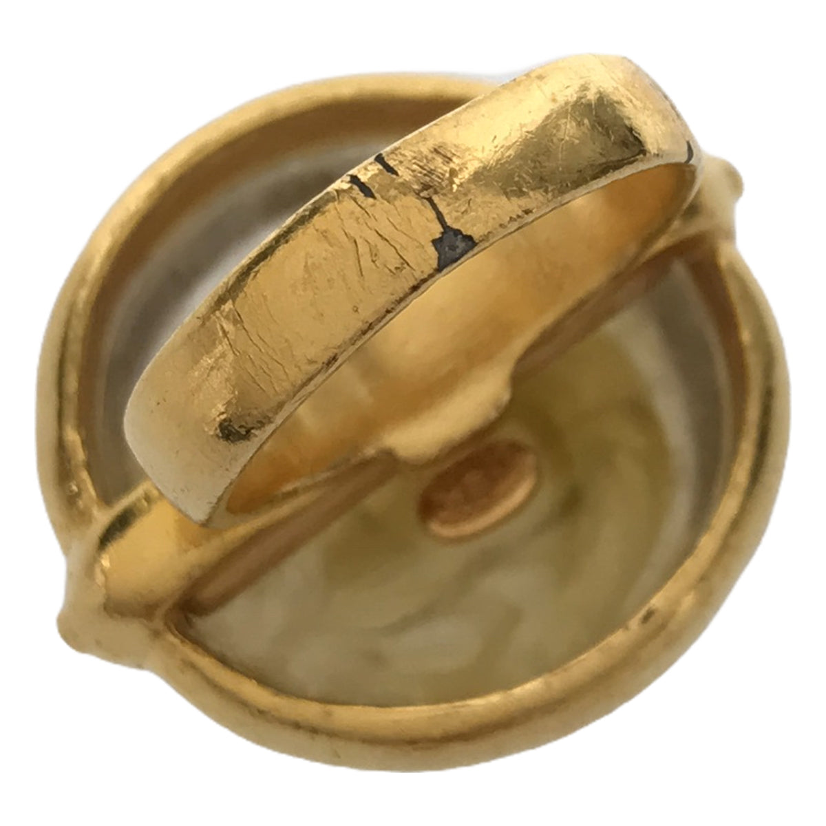 香奈兒 | Coco Mark 99A 金 Gripoa 糖果石戒指 |黃金 |女性的