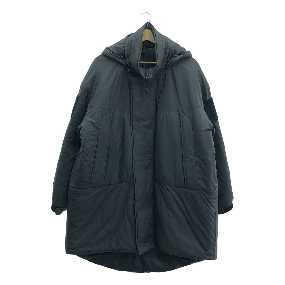 N.HOOLYWOOD / N.Hollywood | × WILD THINGS / Wild Things Primaloft / Primaloft 加厚連帽外套 | 38 | 炭黑色 | 男款