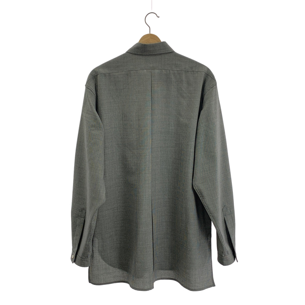 The CLASIK / ザ・クラシック | 2024SS | CHECK OFFICER SHIRTS チェック オフィサーシャツ | 46 | メンズ