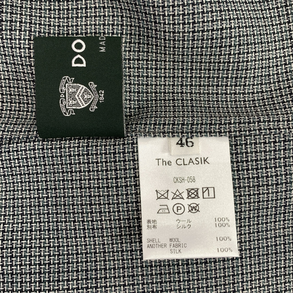 The CLASIK / ザ・クラシック | 2024SS | CHECK OFFICER SHIRTS チェック オフィサーシャツ | 46 | メンズ