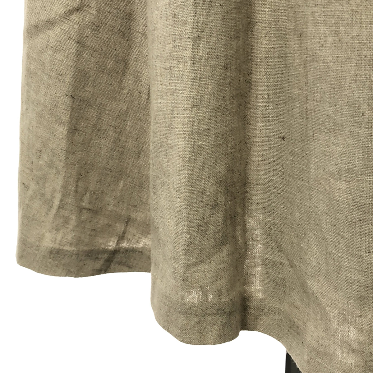 foufou / フーフー | linen wrap tuck skirt リネンラップタックスカート | 1 | レディース