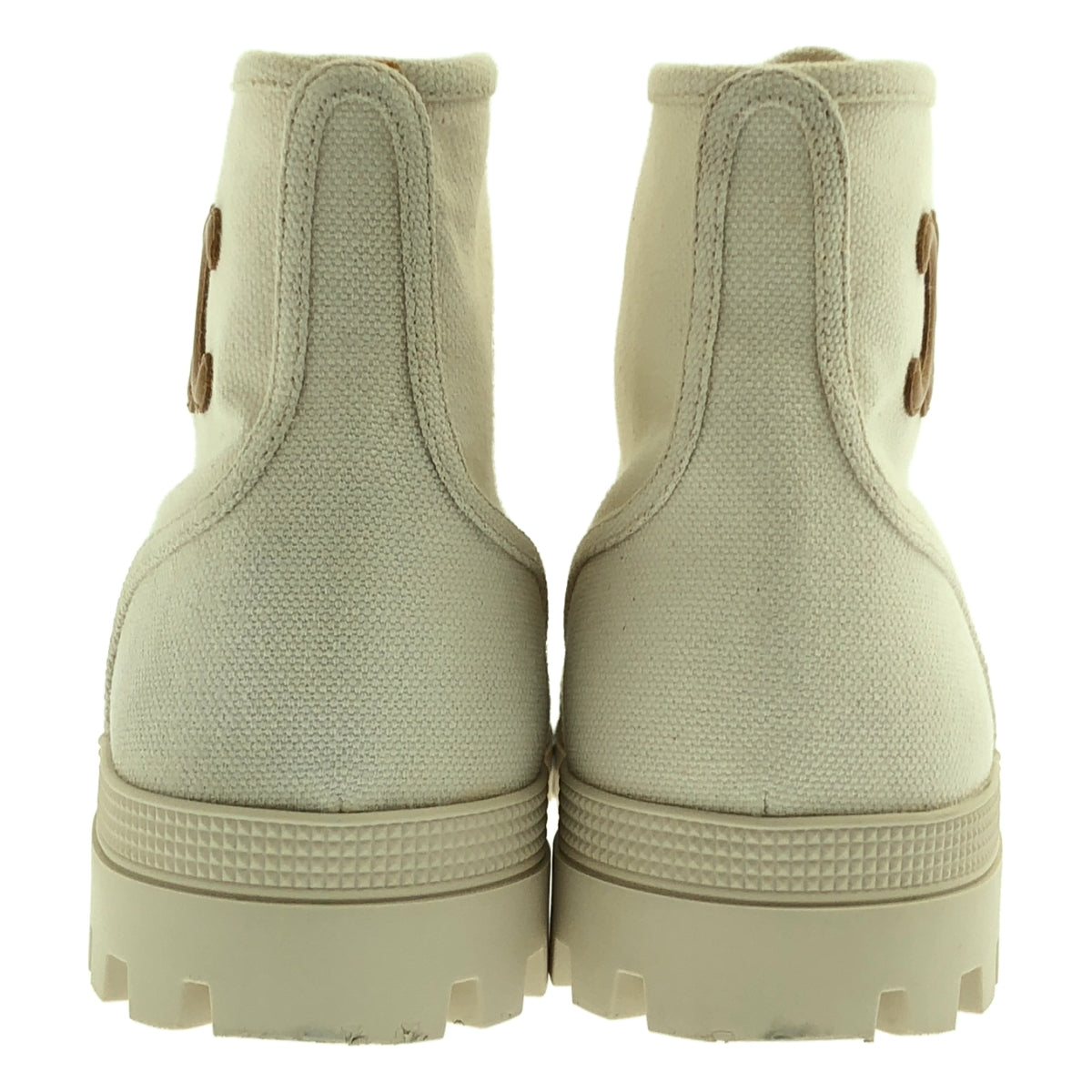 CELINE / 셀린느 | 트리온프 파타판 캔버스 레이스업 부츠 | 39 |