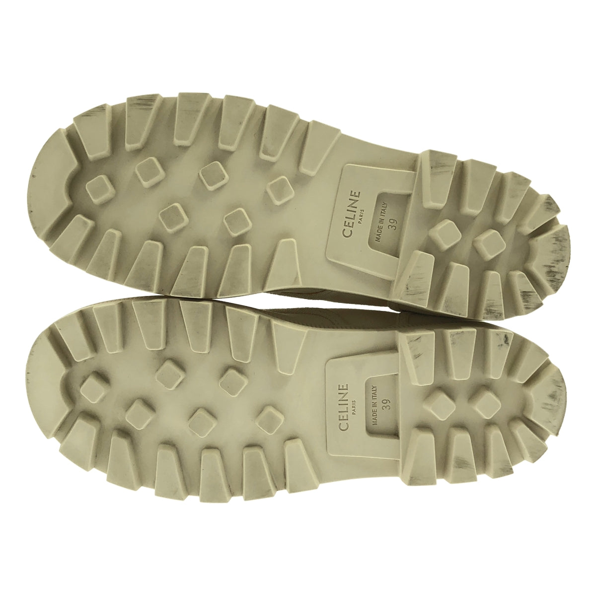 CELINE / 셀린느 | 트리온프 파타판 캔버스 레이스업 부츠 | 39 |