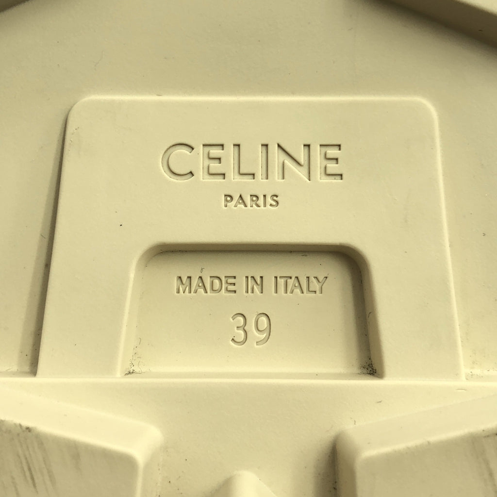 CELINE / 셀린느 | 트리온프 파타판 캔버스 레이스업 부츠 | 39 |