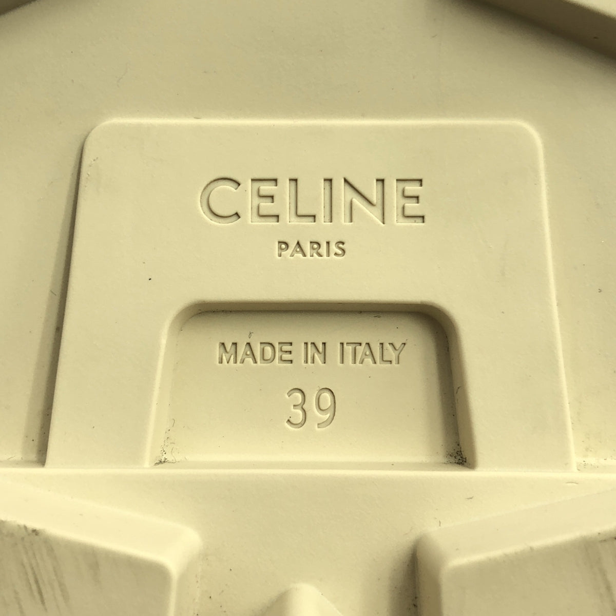 CELINE / 셀린느 | 트리온프 파타판 캔버스 레이스업 부츠 | 39 |