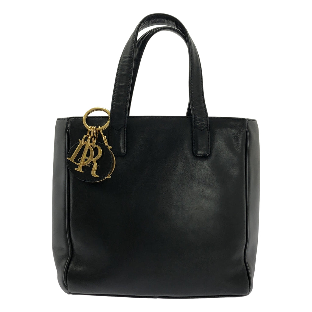 Christian Dior / 기독교 디올 | 가죽 로고 매력 핸드백 / 총 무늬 안감 |