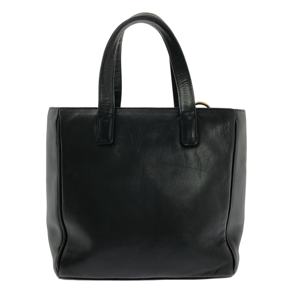 Christian Dior / 기독교 디올 | 가죽 로고 매력 핸드백 / 총 무늬 안감 |