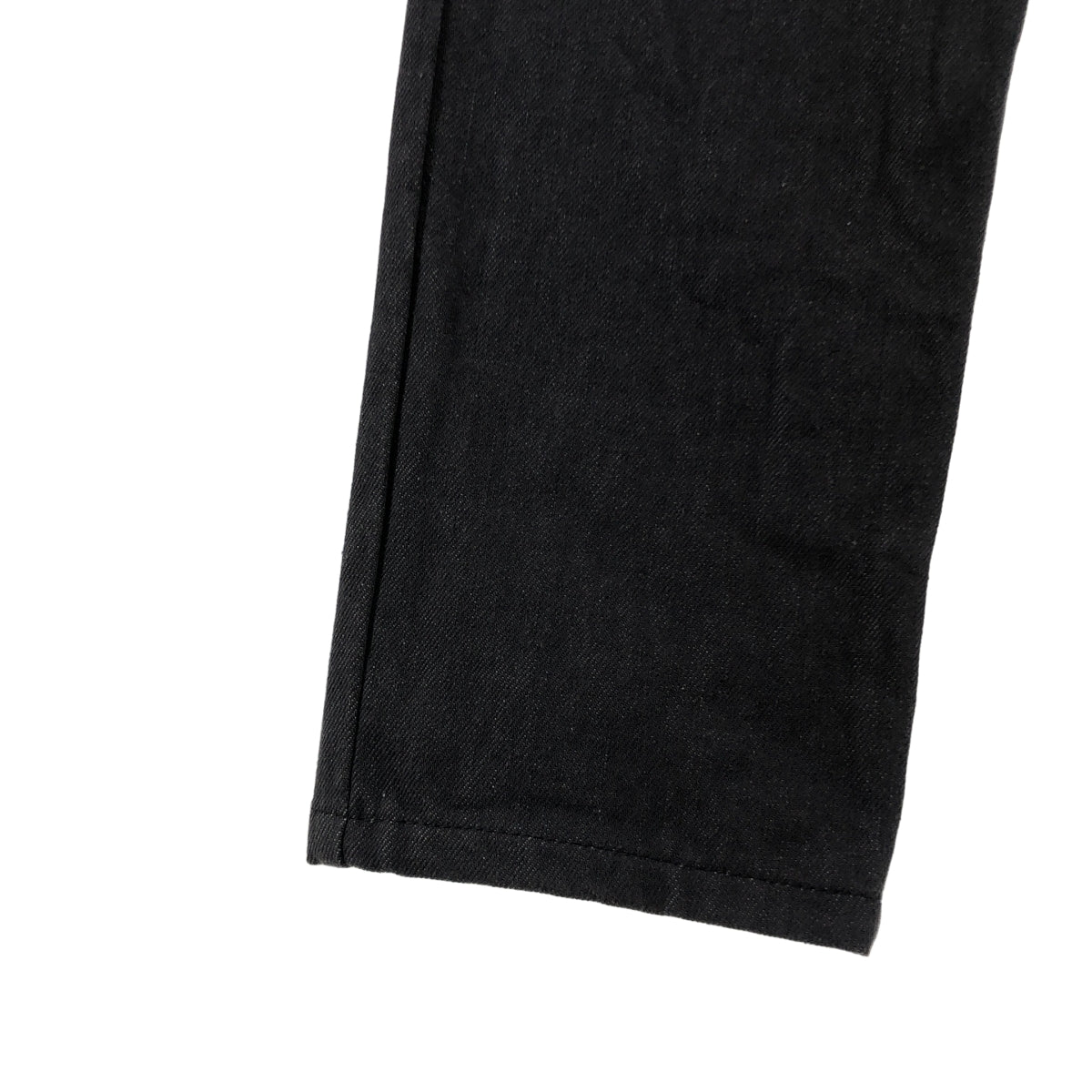 HERMES / エルメス | ロゴレザーパッチ セリエボタン デニムパンツ | 38 | レディース