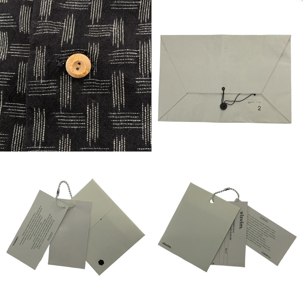 visvim / ビズビム | WALLIS SHIRT S/S KASURI / 総柄 オープンカラー シャツ | 2 | メンズ