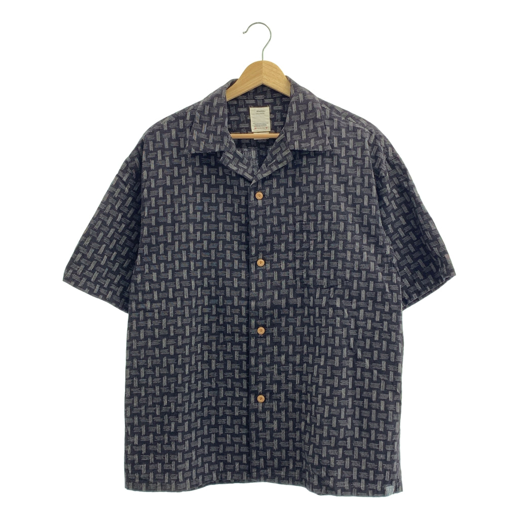 visvim | Wallis Shirt S/S Kasuri / 全身印花開領襯衫 | 尺寸 2 | 男款