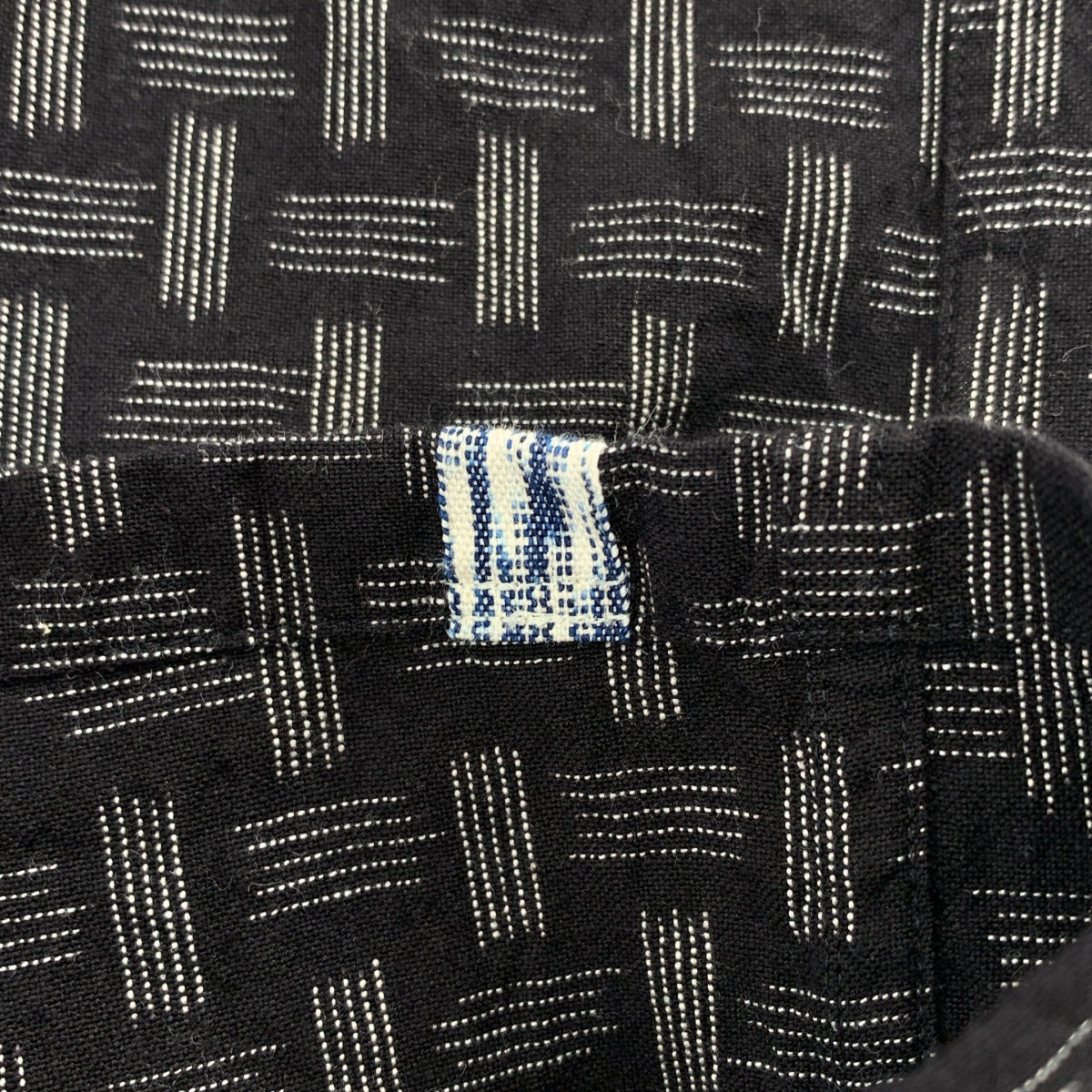 visvim | Wallis Shirt S/S Kasuri / 全身印花開領襯衫 | 尺寸 2 | 男款