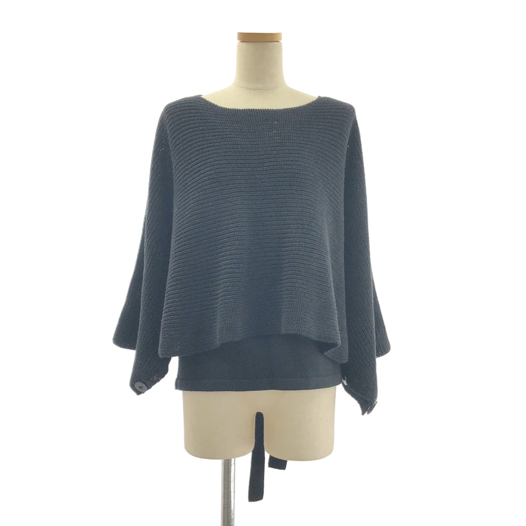 ADORE / 어도어 | 앙상블 케이프 니트 / 민소매 풀오버 탑스 | 38 |