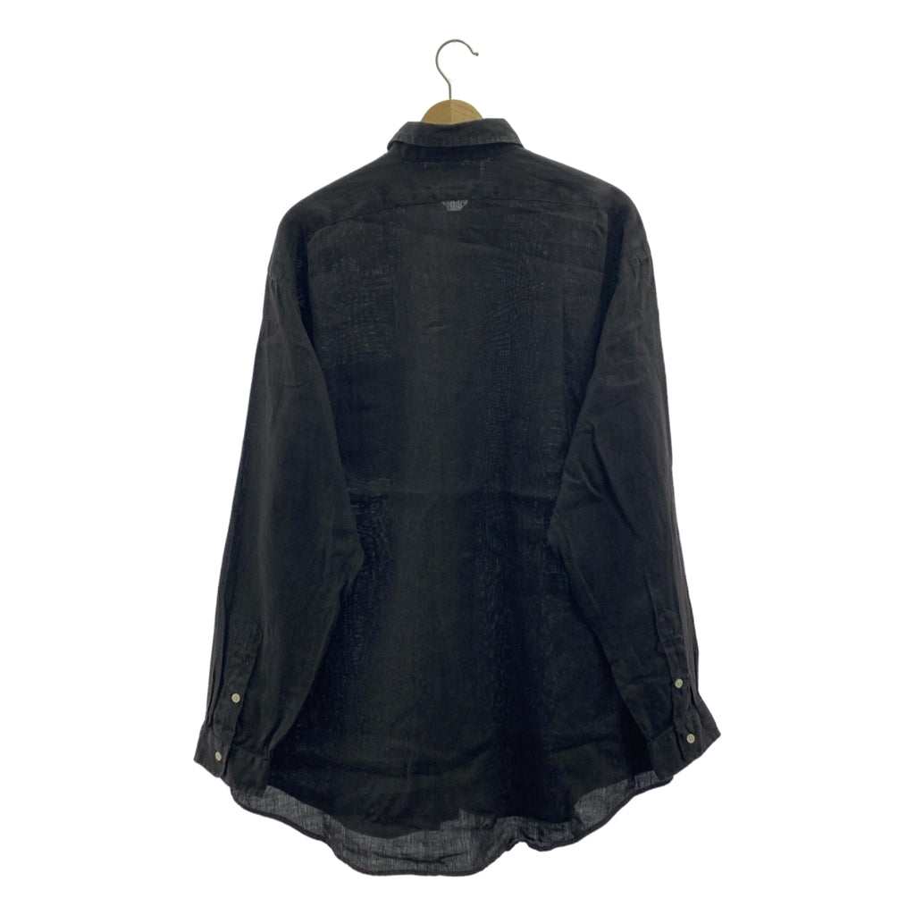 POLO BY RALPH LAUREN / 폴로바이랄 플로렌 | 빈티지 LOWELL SPORT 린넨 셔츠 | L | 남성