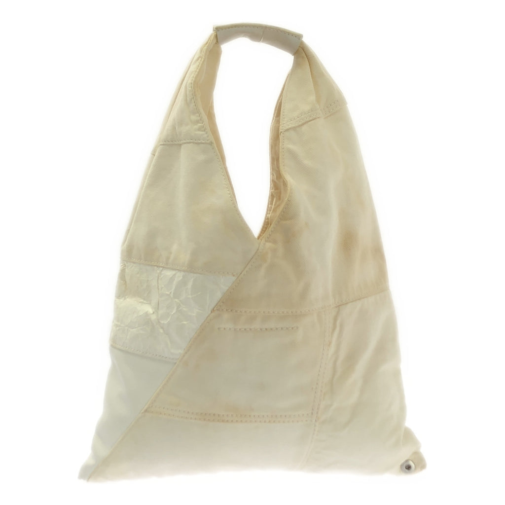 MM6 Maison Margiela / 엠엠 식스 메종 마르제라 | 2021SS | 캔버스 가죽 패치워크 재패니즈 토트 백 |