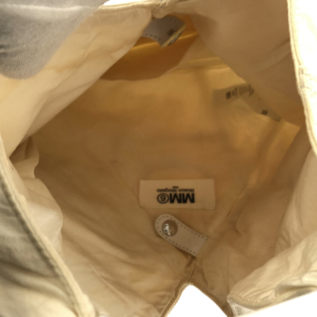 MM6 Maison Margiela / 엠엠 식스 메종 마르제라 | 2021SS | 캔버스 가죽 패치워크 재패니즈 토트 백 |